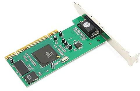 Scheda Grafica Vga PCI 8MB 32Bit Accessori per Computer Desktop Multi Display per ATI Rage XL Scheda Video PCI Vga Multidisplay Grafica PCI da 8 MB Tipo di Interfaccia e Aiuta Il