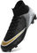 Unitysow Fußballschuhe Herren Outdoor High Top Spike Cleats Fußball Stiefel Professionelle Athletics Trainingsschuhe,T2462 Schwarz,EU38