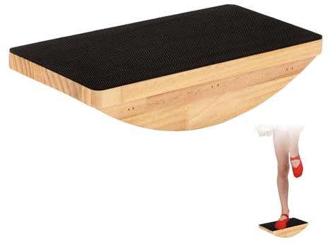 Cheer Balance Trainer, Wooden Cheer Flyer Stand, Cheer Stand for Cheerleading Flyer Balance, Cheer Flyer Stand Balance and Flexibility Trainer for Flexibility Core Strength (For beginners)