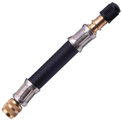 Estensione del tronco della valvola, tubo flessibile di prolunga per pneumatici, spina per valvola, adattatore semplice per auto, camion, moto