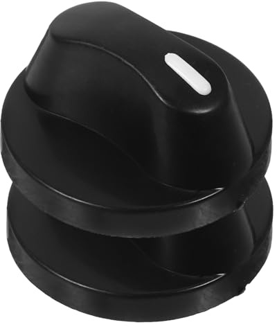 Cabilock 2 Perillas de Gas de Plástico para Estufa y Horno Diseño Moderno y Funcionamiento Suave para Cocina