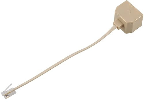 Kueohse Adaptateur répartiteur pour téléphone RJ11 vers double prise RJ11