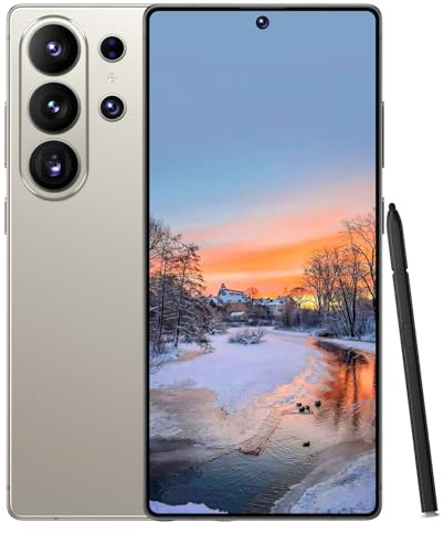 Maustron I26 Ultra – Smartphone senza SIM 6,8 HD+ | 8 GB di RAM, 256 GB di memoria | fotocamera da 108 MP, doppia SIM | Android 15, 4G LTE, Face ID, GPS, smartphone economico con lunga durata (grigio
