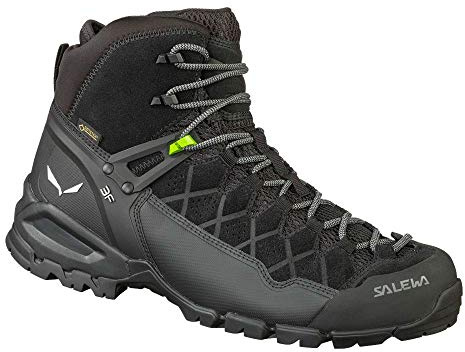 SALEWA, Alp Trainer Mid Gore-Tex Herrenwanderstiefel, Schwarz, 42