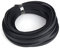 Wincal Manchon de câble tressé - Câble de Gaine en Pet tressé Extensible Noir de 10 mm, Haute densité, 10 m