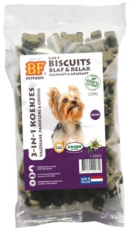 BIOFOOD Galletas de perro 3 EN 1 BLAF & RELAX MINI 200 GR