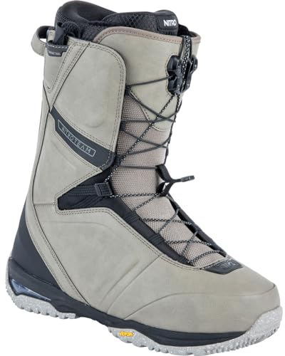 Nitro snowboardboots Team TLS '24 All Mountain Freeride Freestyle snabbsnörningssystem båt, MUD, MP 32,5 // EU 48 2/3 // US 14,5