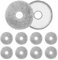 10 Pezzi per Ecovacs Deebot T30 PRO Omni/T30 Omni Panni Kit, per Ecovacs Deebot Robot Aspirapolvere Lavapavimenti Pulizia Lavabili Panni Mop, per Pulizia