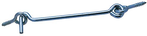 25 X GANCIO tempesta con 2 occhielli 6.00 X 300 ferro glanzverzinkt