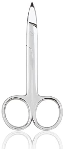 TITANIA Fußnagelschere (11cm) • Extra scharfe Nagelschere speziell für Fußnägel • Fußnagel Nagelschere • Schere für Fußpflege & Pediküre • Rostfreier Edelstahl