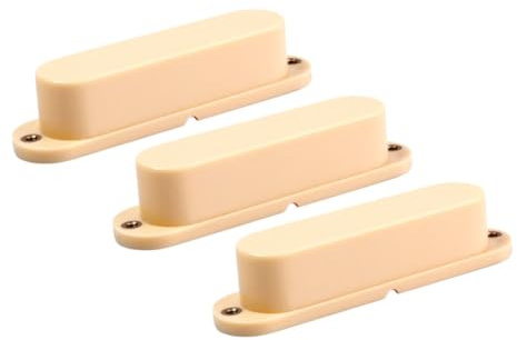 VICASKY 3piezas Cubierta De Plástico Para Pastilla De Guitarra Eléctrica Protector De Pastilla De Cubiertas Pequeñas Funda Protectora Para Instrumento Accesorios Para Guitarra Eléctrica