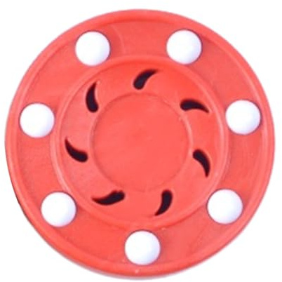 Glugahrif Puck de hockey, disque de hockey intérieur - Pucks de hockey sur glace, équipement d'entraînement sportif multifonctionnel boule plate intérieure pour intérieur et extérieur
