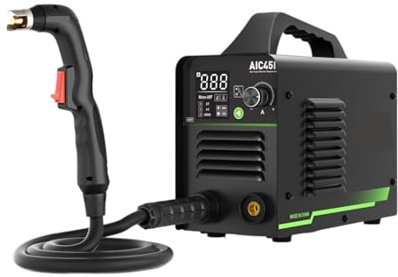 Cortadora De Plasma Con Compresor Aire Incorporado, Máquina Corte Por Inversor Digital Clean Cut FáCil De Cortar, OperacióN Potente