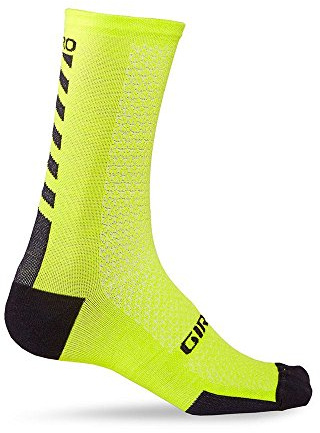 Giro Hrc + Merino Sock Brt Lime/Black L