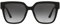 Michael Kors Damen 0mk2170u Sonnenbrille, Schwarz/Grau (Grey Shaded), 52