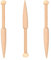 GORGECRAFT Bastone Della Bobina di Legno Ferri Da Maglia In Legno Testa Singola Telaio per Tessitura Macchine Utensili Navetta In Faggio Uncinetto per Maglione di Lana Fai Da Te Arazzo