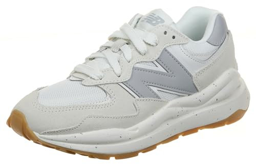 NEW BALANCE Damen 5740 Sneaker, Reines weißes Gummi, 40 EU