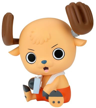 Banpresto BP29524P Chopper One Piece Action Figure, Sofvimates, Whole Cake Island After A Bath Ver 11 cm, Multicolor, Collectible Figure, Optimal for Anime Fans