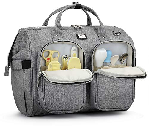 Pomelo Best Baby Changing Bag with Pram Clips and Changing Mat