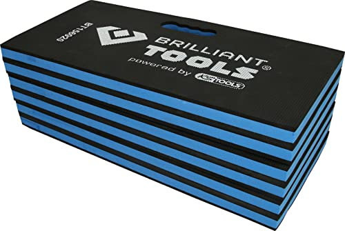 KS TOOLS Faltbare Mechaniker-Schutzmatte, 1200 x 400 x 23 mm