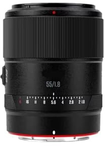 55mm F1.8 Pro Full Frame Pro Series AF/MF porträttobjektiv, kompatibelt med Sony E Nikon Z-kameror(Z)