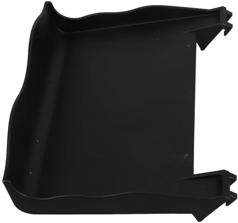 AUTSUPPL Bandeja para Tablero Perforado sin Taladro Negra, Estante Metálico Pequeño Soporte Inclinado para Almacenamiento en Pared en Dormitorio, Estudio y Sala de Juegos,