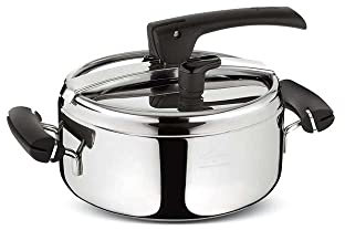 Lagostina LAG620Q05 Pentola Press Deliziosa, Cm 22 Lt.5