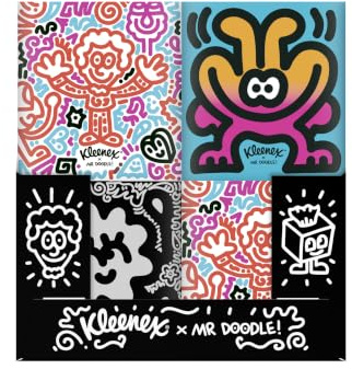 Kleenex® Editions - Single Cube Tissue Box - Limited Edition Design Cubes