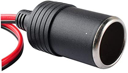 Presa accendisigari femmina per auto, connettore per accendisigari, adattatore per accendino, cavo di prolunga per auto