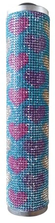 Fendawn Strive Caleidoscopio nostálgico hecho a mano juguete escena real caleidoscopio para niños adultos, estilo diamante multicolor