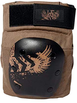 KRF The New Urban Concept Protektoren Knieschützer SR-Rampe Skateboard Herren, Mehrfarbig, S