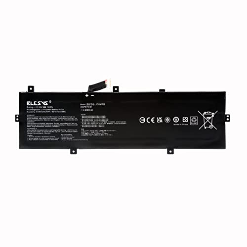 BLESYS C31N1620 Laptop Akku 11,55V 50Wh Li-Polymer 3ICP5/70/81 0B200-02370000 für ASUS Zenbook UX430U UX430UN UX430 U4100 U4100U UX3400 UX3400U BX430 BX430U für ASUSPRO PU404 PU404U