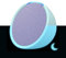 Echo Pop | Full sound compact Wi-Fi and Bluetooth smart speaker with Alexa | Lavender Bloom and a Made For Amazon Sleeve for Echo Pop (2023 release), Glow-in-the-dark