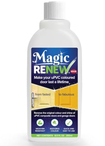NDOR Magic Renew uPVC Door Colour Restorer, Weather Resistant, Faded uPVC Composite Door Restorer