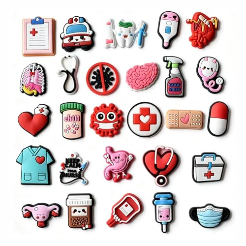 RowGlow Zapatos Charm Pins Adornos Para Croc Shoe Charm Accesorios Diy