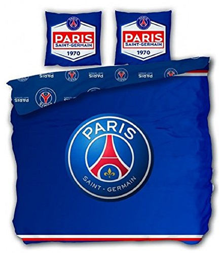 MBAPPE PSG Parure de Lit Housse de Couette (220x240) Paris Saint Germain Neymar Cavani Verratti