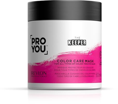 REVLON PROFESSIONAL ProYou Mascarilla Cuidado del Color, Para Cabellos Teñidos, Fórmula con Tecnología Color Defend, Hidrata, Protege y Mantiene el Color Intenso, Gama Color The Keeper, 500ml