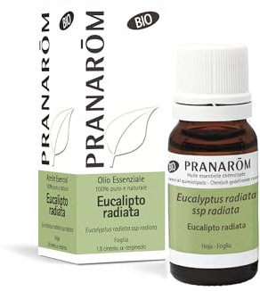 PRANARÔM - Eucalipto Radiata BIO - Olio Essenziale chemiotipizzato - Vie Respiratorie - 100% Puro E Naturale - OECT - 10 ml