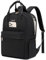 LOVEVOOK Backpack Womens, 15.6 inch Laptop Rucksack Bag for Women, Waterproof Ladies Backpacks Large School Bags with USB Port, Fashion Daypacks Back Pack for Uni College Work Travel, Black
