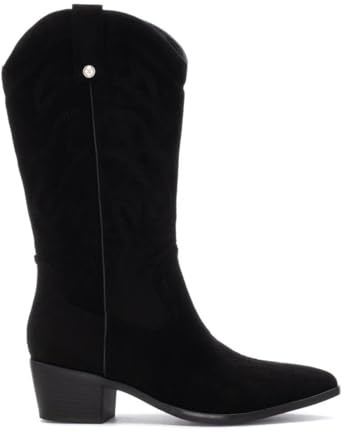 XTI - Botas Camperas Mujer Negro - Calzado Cómodo y Versátil - Moda casual - Modelo 14430801 (Talla 39)