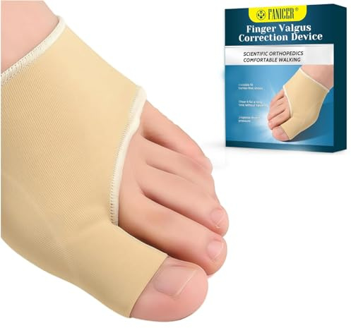 okalabandee Alluce Valgo Correttore, Divaricatore per Rilassare, Divaricare e Allungare le Dita, Tutore Alluce Valgo Protezione e Sollievo dal Dolore, Correttore Donna e Uomo