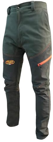 fratelliditalia.org Pantalone Gemini Elasticizzato Protezione Kevlar Impermeabile-antispino Caccia Montagna
