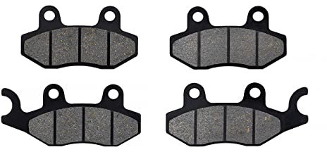 AHL Motorrad Bremsbeläge Vorne Set kompatibel mit Yamaha Raptor 700 - YFM700 R Special Edition 2007-2015 (Halbmetallischen)