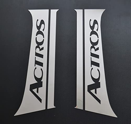 4 pz cromo acciaio inox lucido porta pilastri per Actros MP4 camion