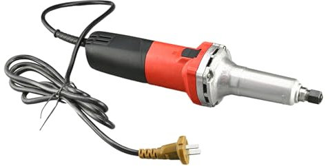 Lijadora recta de 600 W con accesorios, lijadora de varilla, lijadora de grado, regulador de velocidad 0 ~ 27000 r/min