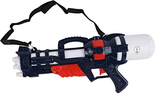 BLUE SKY - Pistolet À Eau Marine Nationale - Jeu de Plein Air - 048550 - Bleu - Plastique - 42 cm - Jouet Enfant - Jeu de Plage - Piscine - À Partir de 5 Ans