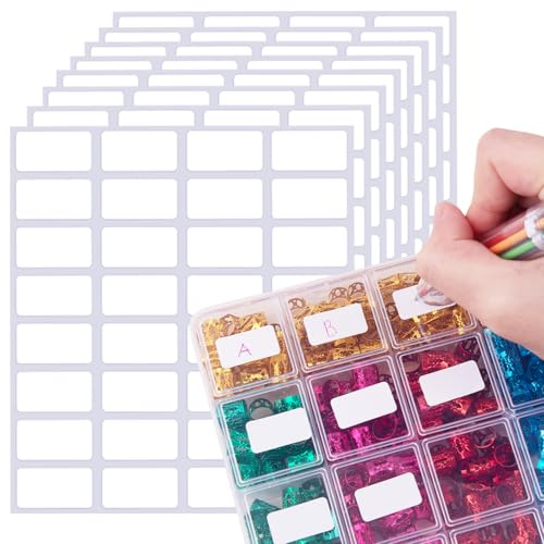 640 étiquettes autocollantes de petite taille : adresse, prix, amovibles, épices, plus de 600 étiquettes vierges et nominatives pour école, bureau, poste, centre commercial