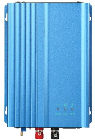 YUMILI Grid Tie Inverter, 500W MPPT Grid Tie Mikro-Wechselrichter für Solar PV Panels 12V Einstellbare Batterieentladung AC220V