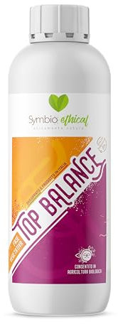 SYMBIOETHICAL TOP BALANCE 1L Concime liquido Universale NPK 8-6-6 con Microelementi, crescita bilanciata per tutte le piante, Made in Italy by Symbiagro
