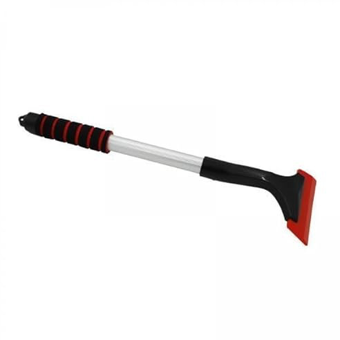 Okiyakusama 2 Raschiaghiaccio per Parabrezza, Pulizia Rapida con Finestrino con Impugnatura in Schiuma per Auto, SUV, Rosso